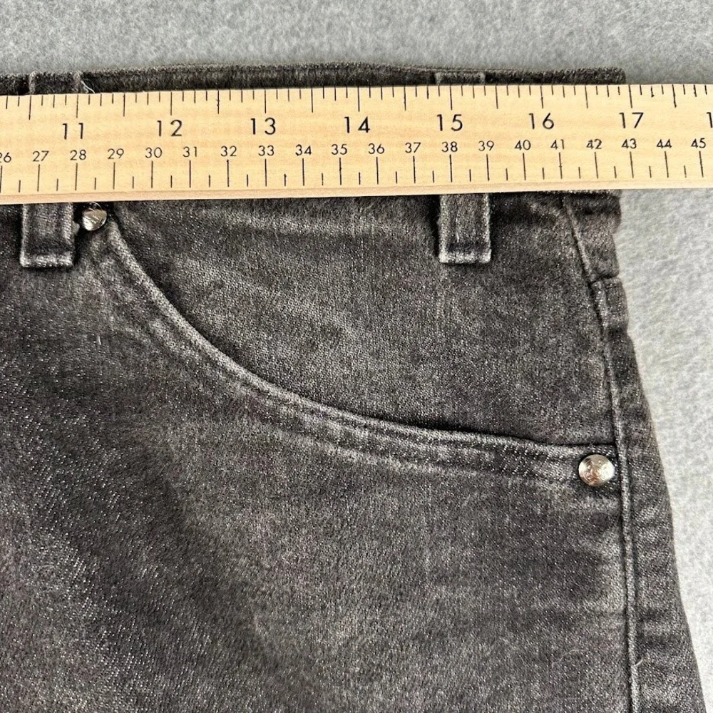 Vintage Levi's Signature 540 Relaxed Fit Men Black Denim Jeans‎ 34x31 Pleat 80's